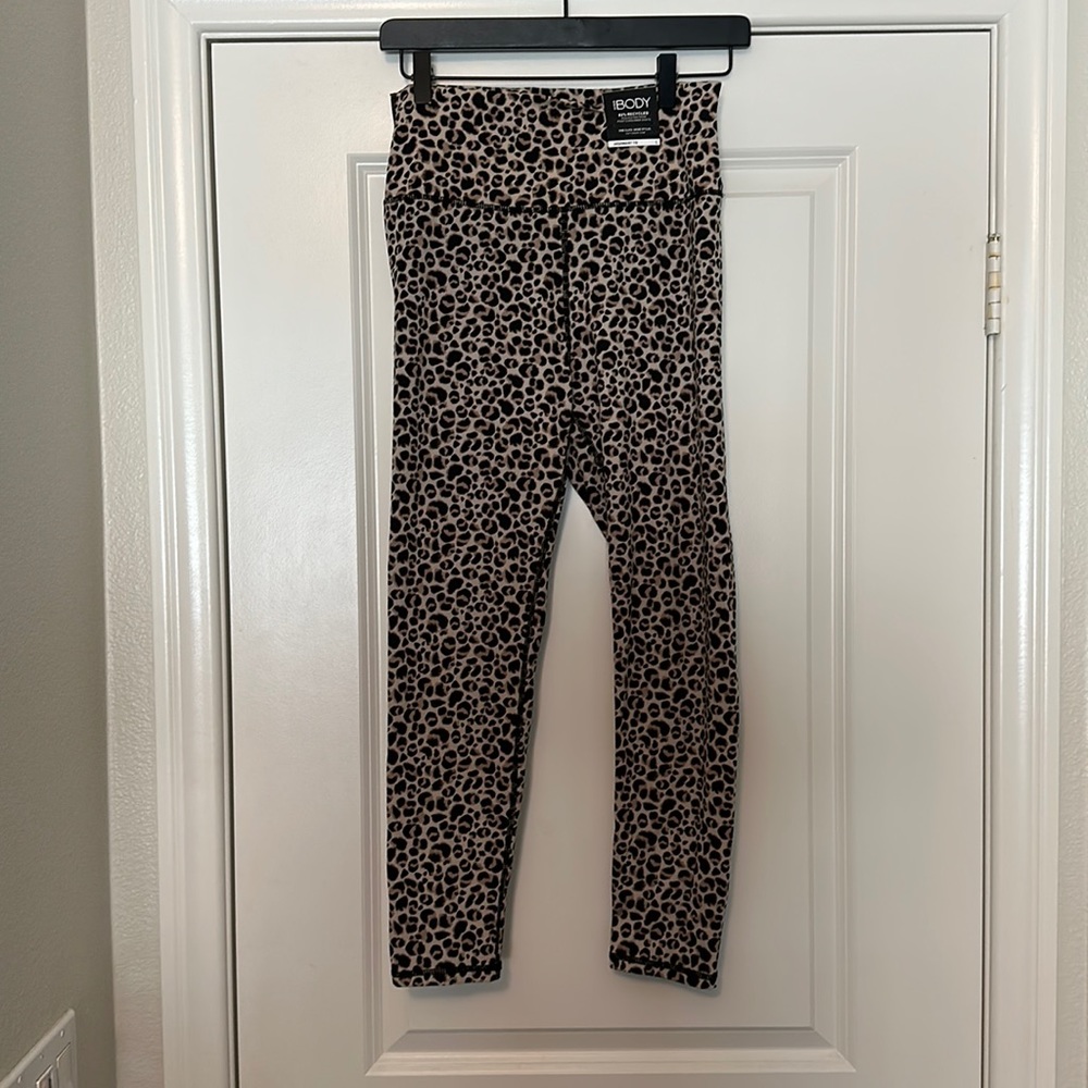 Leopard workout pants